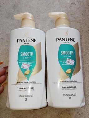 Title: Brand New Pantene Pro-V Smooth & Sleek Conditioner 2-Pack (16 fl oz each)